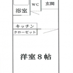 【賃貸アパート】東根市板垣大通り フォルムONE 102号室 1K